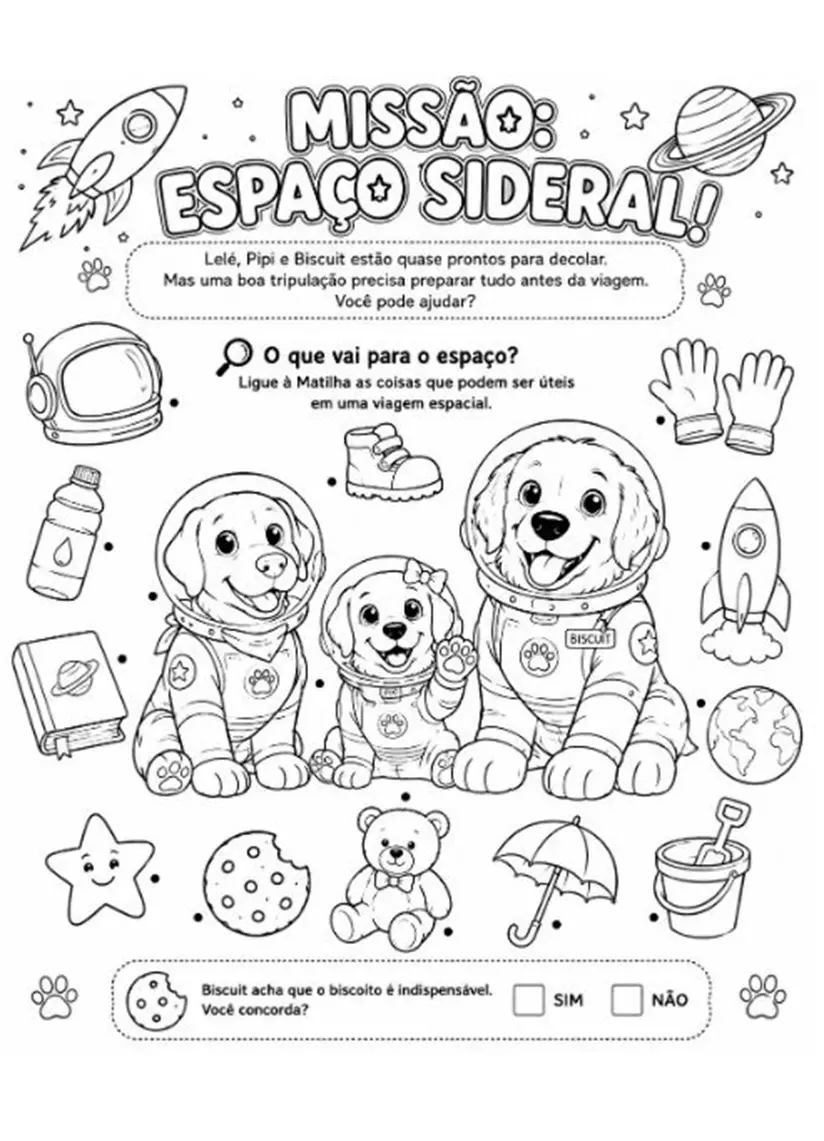 Atividade da matilha - registro 1