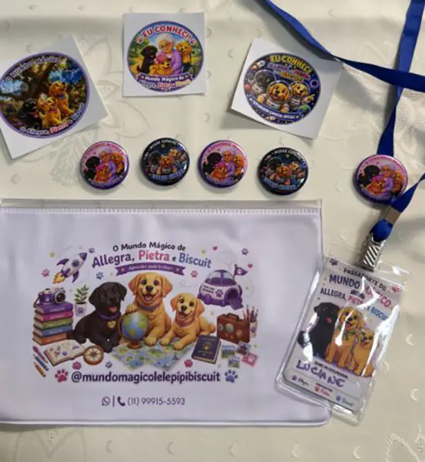 Preparativos da Matilha para a Bienal do Livro