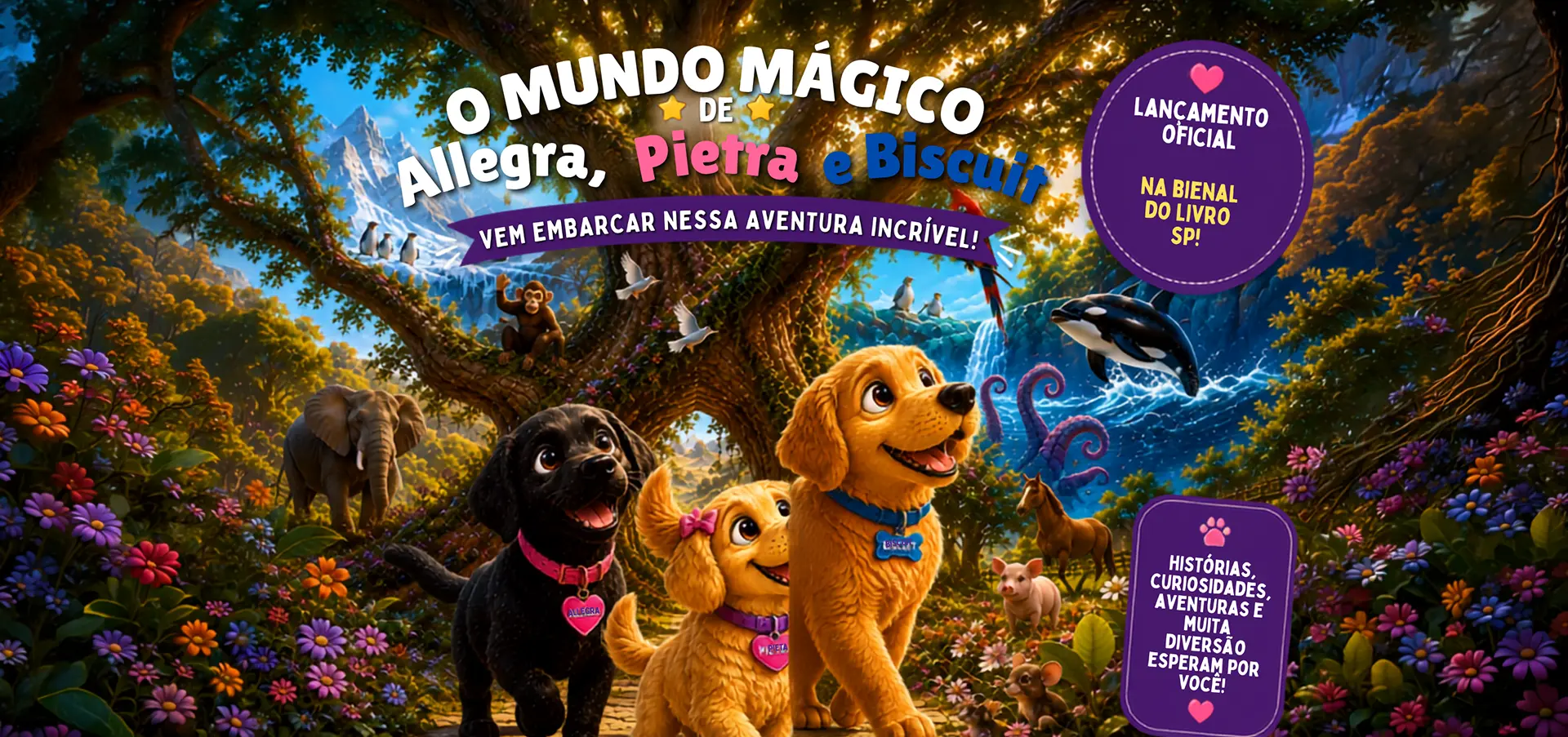 Mundo Mágico na Bienal do Livro de São Paulo 2026