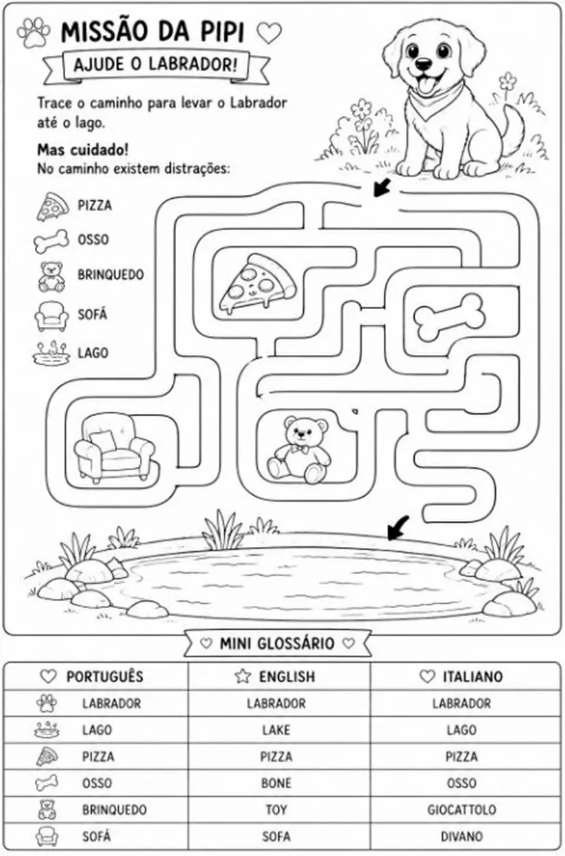 Atividade para imprimir