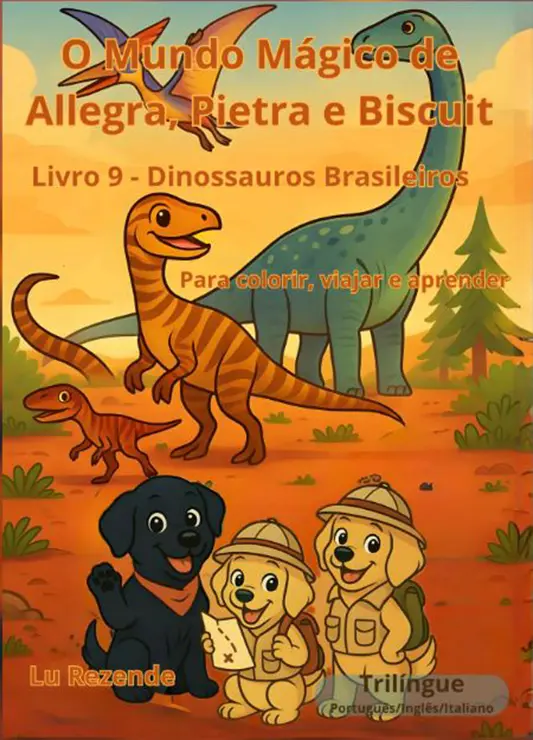 Dinossauros Brasil Trilíngue